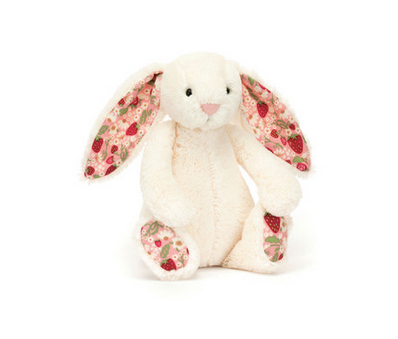 Jellycat Blossom Cream Bunny "Berry"