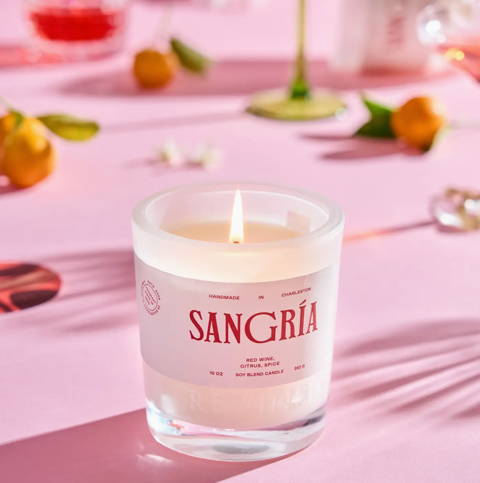 Rewined Sangria 10 oz Candle