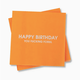 Chez Gagne Happy Birthday You Fucking Fossil - Cocktail Napkins