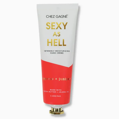 Chez Gagne Sexy As Hell Hand Creme - Cypress +Juniper