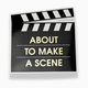Chez Gagne About To Make A Scene Sticker
