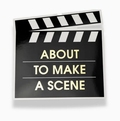 Chez Gagne About To Make A Scene Sticker