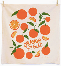 The Neighborgoods Orange Tea Towel