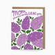 The Neighborgoods Lilac Mother's Day Greeting Card