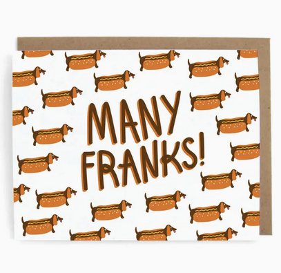 The Neighborgoods Hot Dog Thank You Card