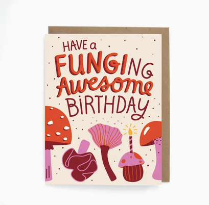 The Neighborgoods Mushroom Birthday Card