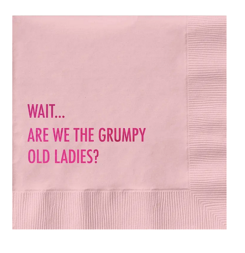 Pretty Alright Goods Old Ladies Cocktail Napkin
