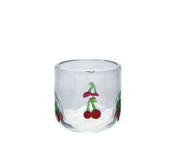 Hazel Mazel 3" Rd 10 oz. Drinking Glass Cherry