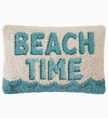 Peking Handicraft Beach Time Pillow 8" x 12"