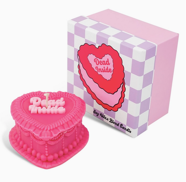 FUN CLUB Dead Inside Heart Candle