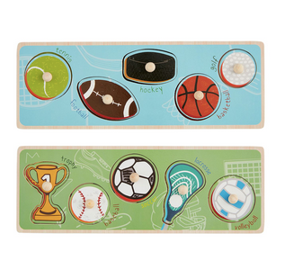 Mud Pie Sports Touch & Feel Puzzle