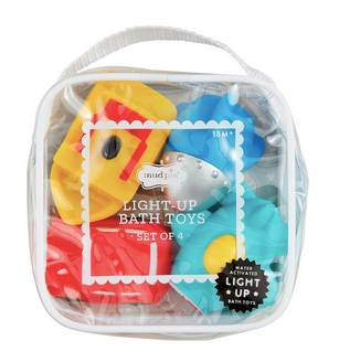 Mud Pie Light-Up Transportation Bath Toys
