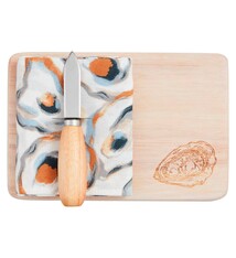 Mud Pie Oyster Shucking Board Set