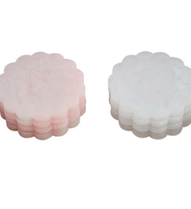 Mud Pie Scallop Resin Coaster