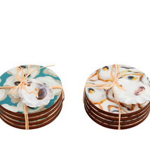 Mud Pie Oyster Coaster Set