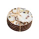 Mud Pie Oyster Coaster Set