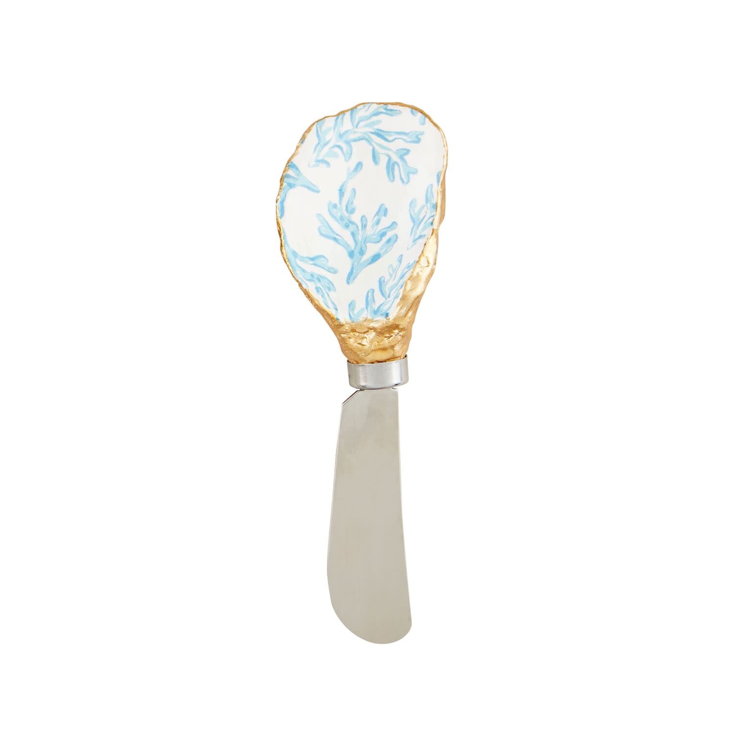 Mud Pie Patterned Oyster Spreader