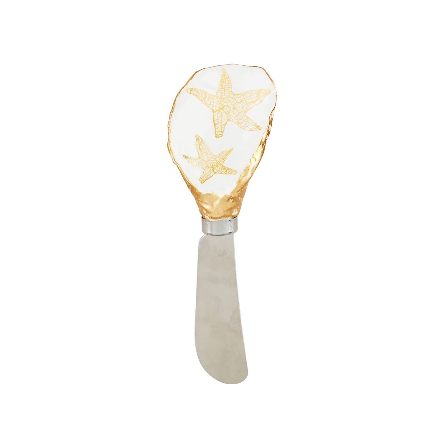 Mud Pie Patterned Oyster Spreader