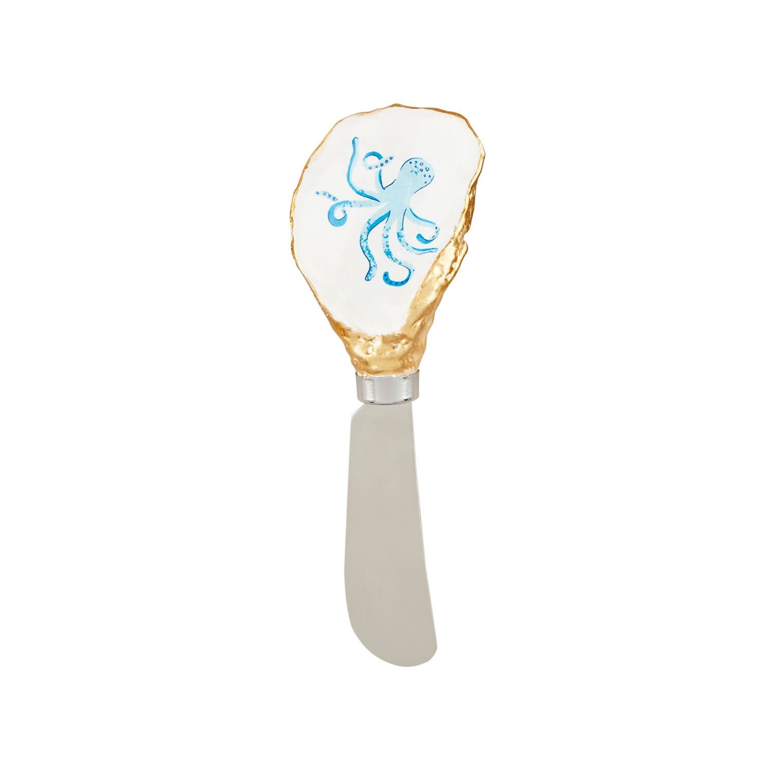 Mud Pie Patterned Oyster Spreader