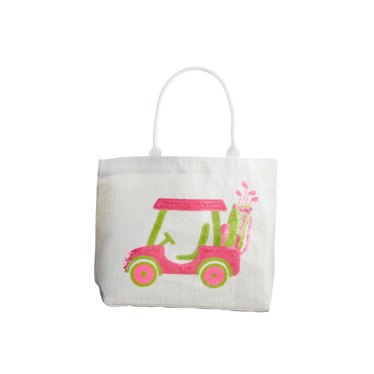 Mud Pie Pro Shop Sparkle Tote
