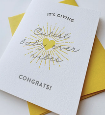 Steel Petal Press Cutest Baby Vibes Card