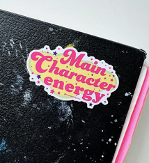 Steel Petal Press Main Character Die-Cut Sticker