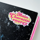 Steel Petal Press Main Character Die-Cut Sticker