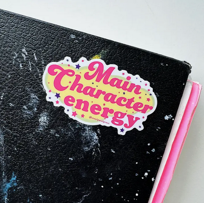 Steel Petal Press Main Character Die-Cut Sticker