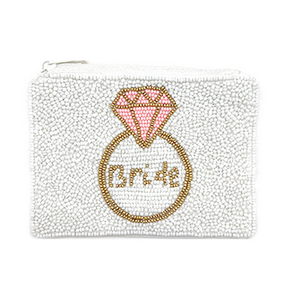 Golden Stella Bride & Ring Coin Pouch
