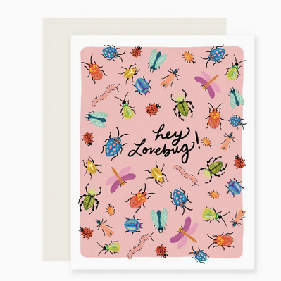 Slightly Stationery Hey Lovebug Card