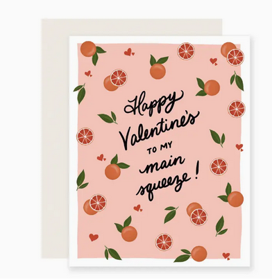 Slightly Stationery Main Squeeze Card Valentine's Day Card