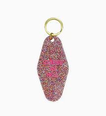 Golden Gems Strong As Hell Keychain