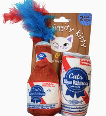 Haute Diggity Dog Cats Blue Ribbon Catnip Toys