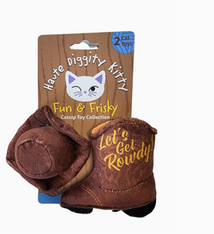 Haute Diggity Dog Kitty Cowboy Catnip Toys