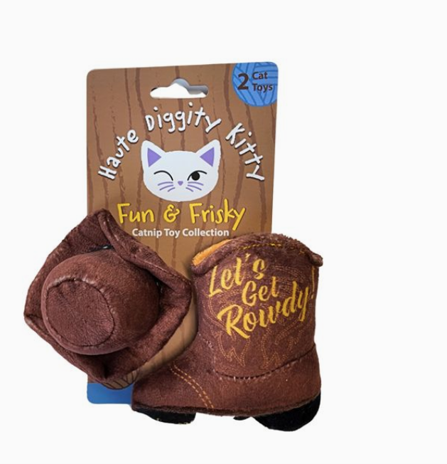 Haute Diggity Dog Kitty Cowboy Catnip Toys