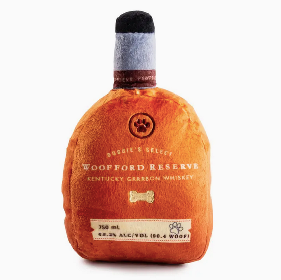 Haute Diggity Dog Woofford Reserve Bourbon Dog Toy