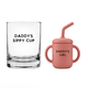 Stephan Baby DOF Glass + Sippy Cup Set - Dad + Daughter