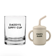 Stephan Baby DOF Glass + Sippy Cup Set - Dad + Dude
