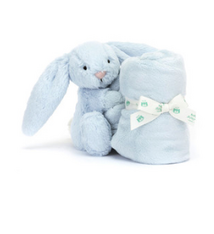 Jellycat Bashful Blue Bunny Soother