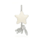 Jellycat Bashful Gray Bunny Musical Pull