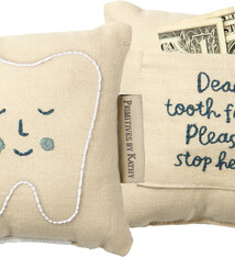 Primitives By Kathy Blue Tooth Fairy Pillow