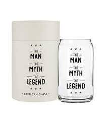 Creative Brands Beer Glass - Man Myth Legend