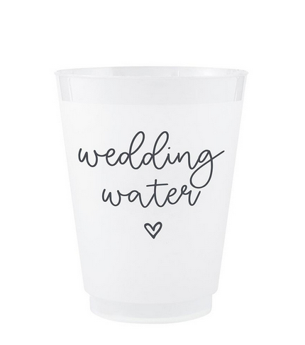 Creative Brands Frost Cups - Wedding Water