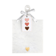 Creative Brands Marble Serving Board with Handle - Heart