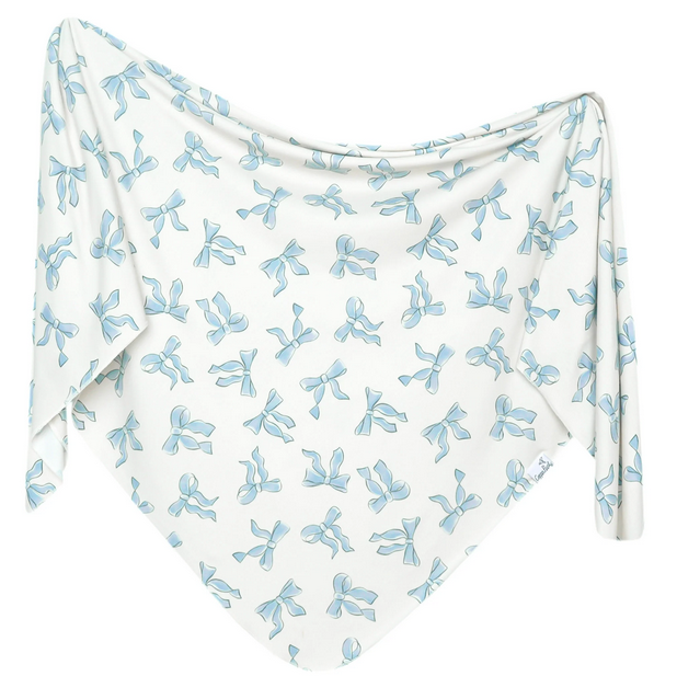 Copper Pearl Knit Swaddle Blanket Daphne