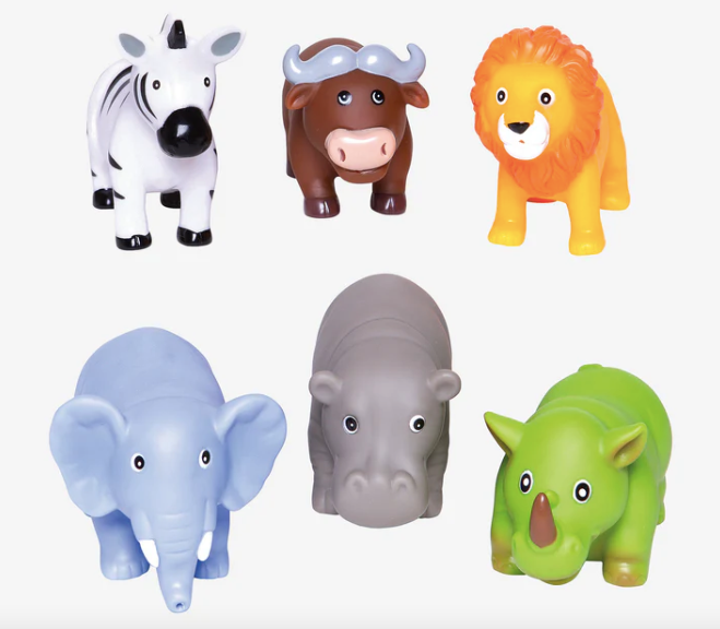 Elegant Baby Jungle Party Bath Squirties