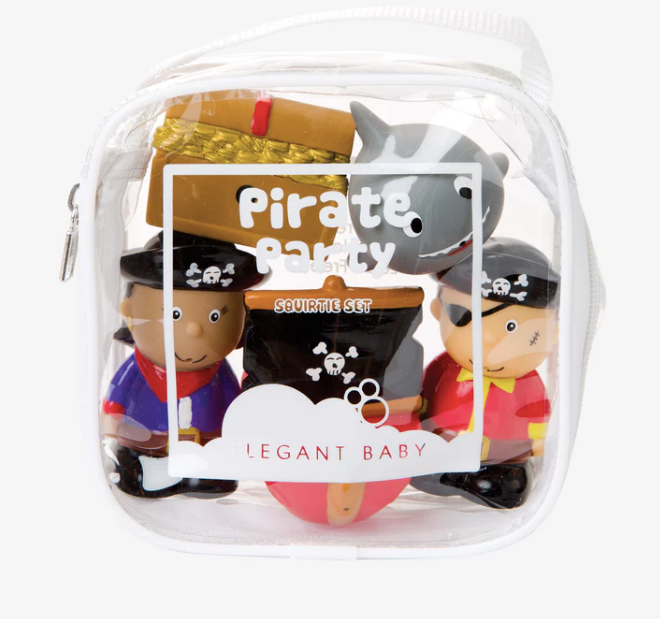 Elegant Baby Pirate Party Bath Squirties