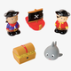 Elegant Baby Pirate Party Bath Squirties