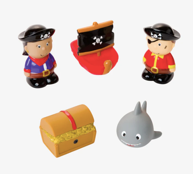 Elegant Baby Pirate Party Bath Squirties