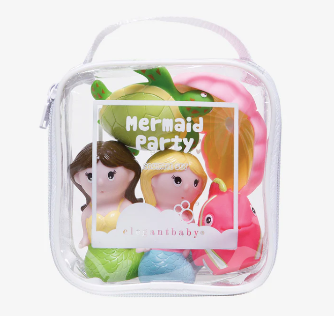Elegant Baby Mermaid Party Bath Squirties